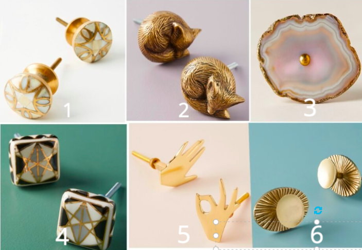 13 of the Most Stylish, Modern, and Budget-friendly Cabinet Knobs