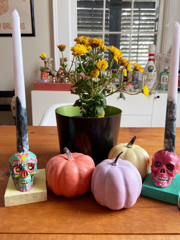 A Colorful Halloween DIY You Need to Try | Day of the Dead