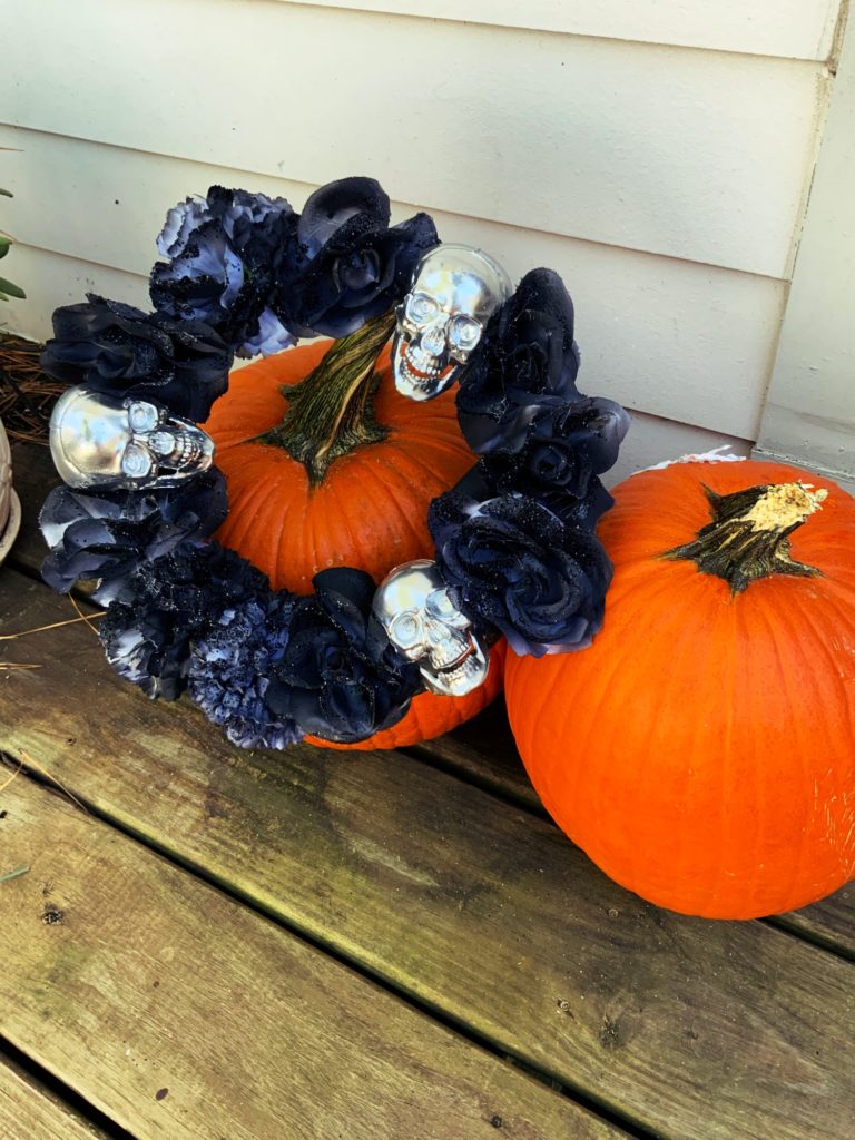 Halloween Wreath DIY for Your Front Door | Dollar Store!