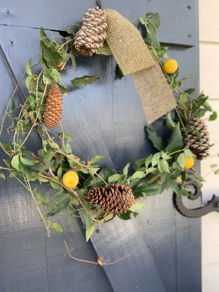 Make a Stunning Holiday Wreath With A Fresh Twist